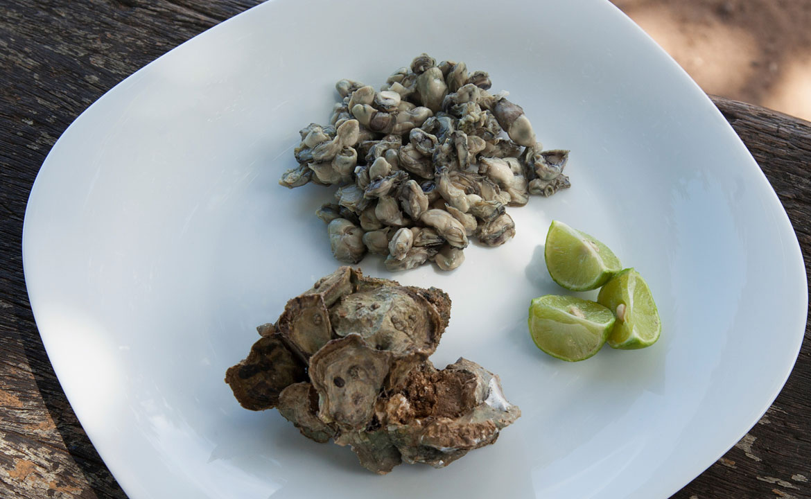 Ostra com Limão