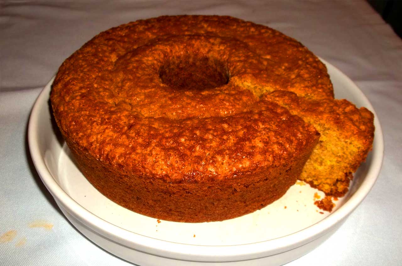 BOLO DE CASCA DE ABÓBORA